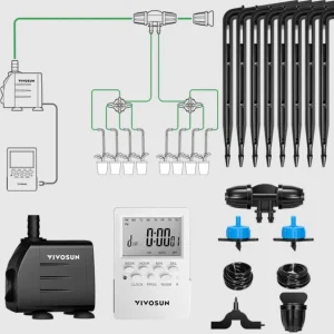 Complete Drip Irrigation Kit - Que se activa solo