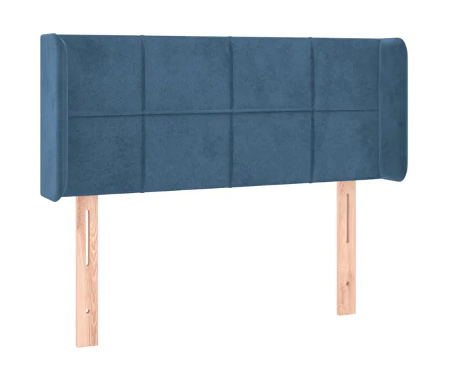 vidaXL Cabecero de terciopelo azul turbio 83x16x78/88 cm