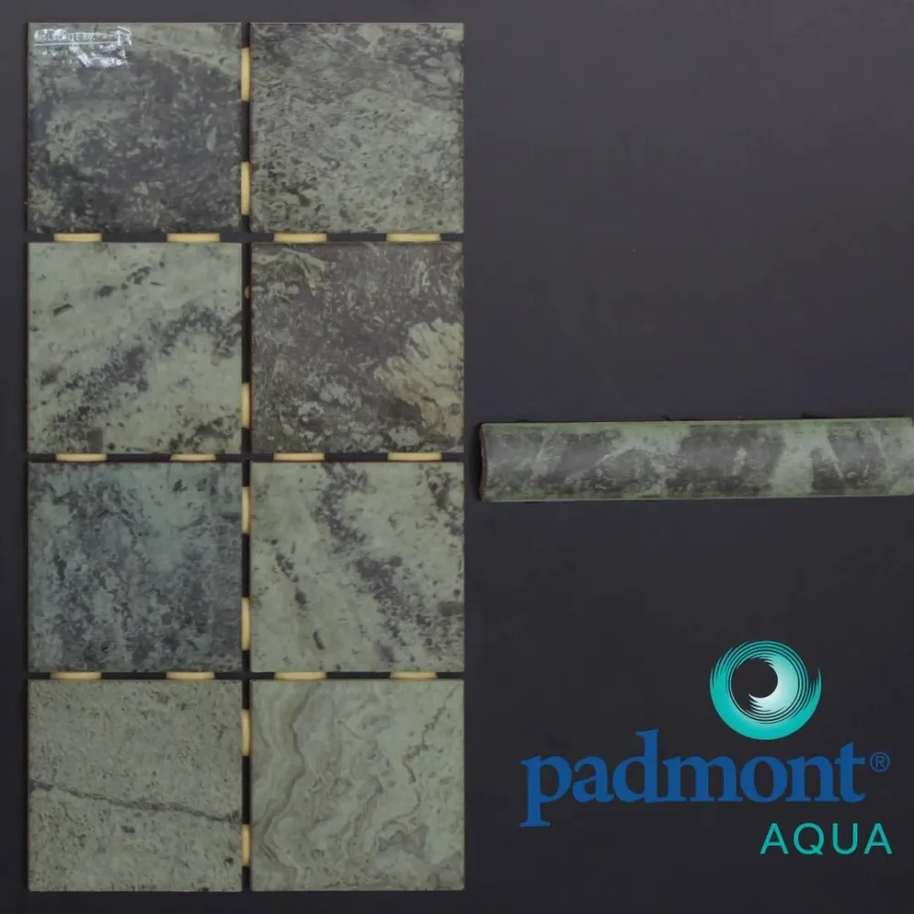 Acabado Malaquita Rustic de Sibrape para Piscinas Formula No Espumosa