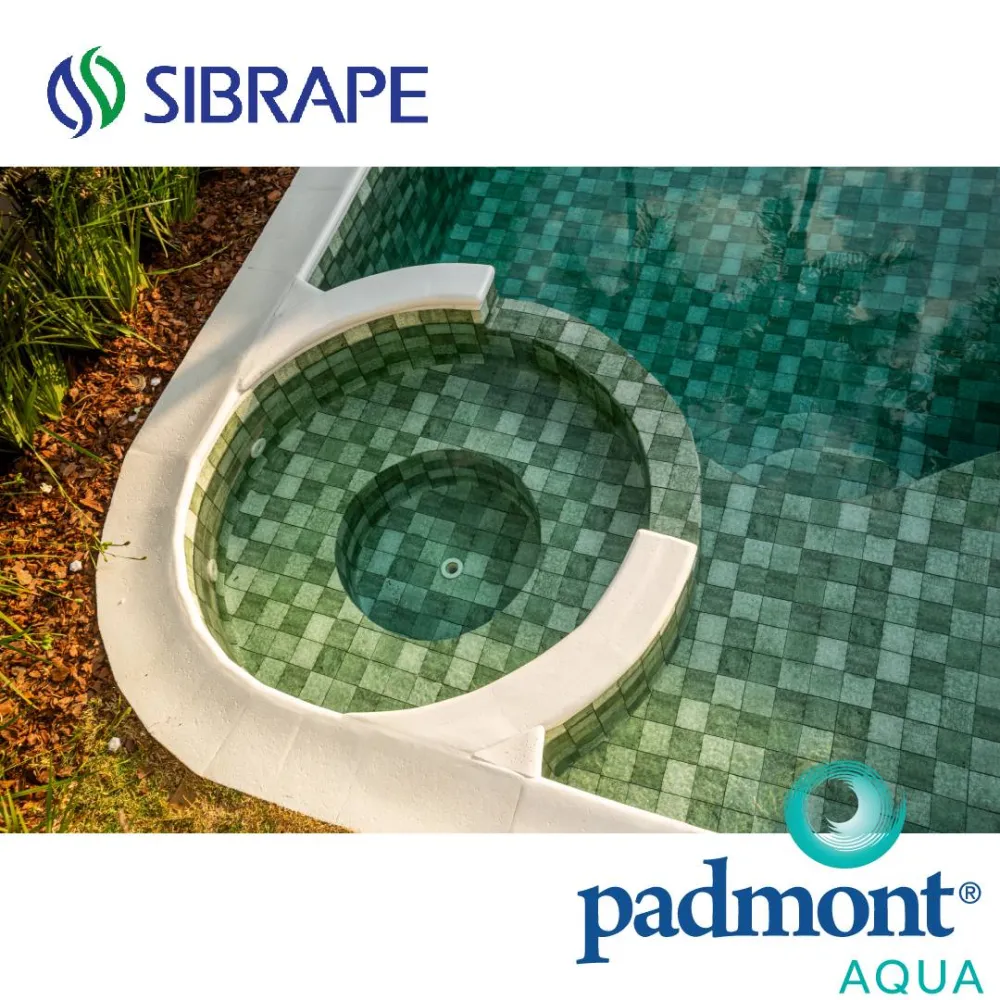 Acabado Malaquita Rustic de Sibrape para Piscinas Formula No Espumosa