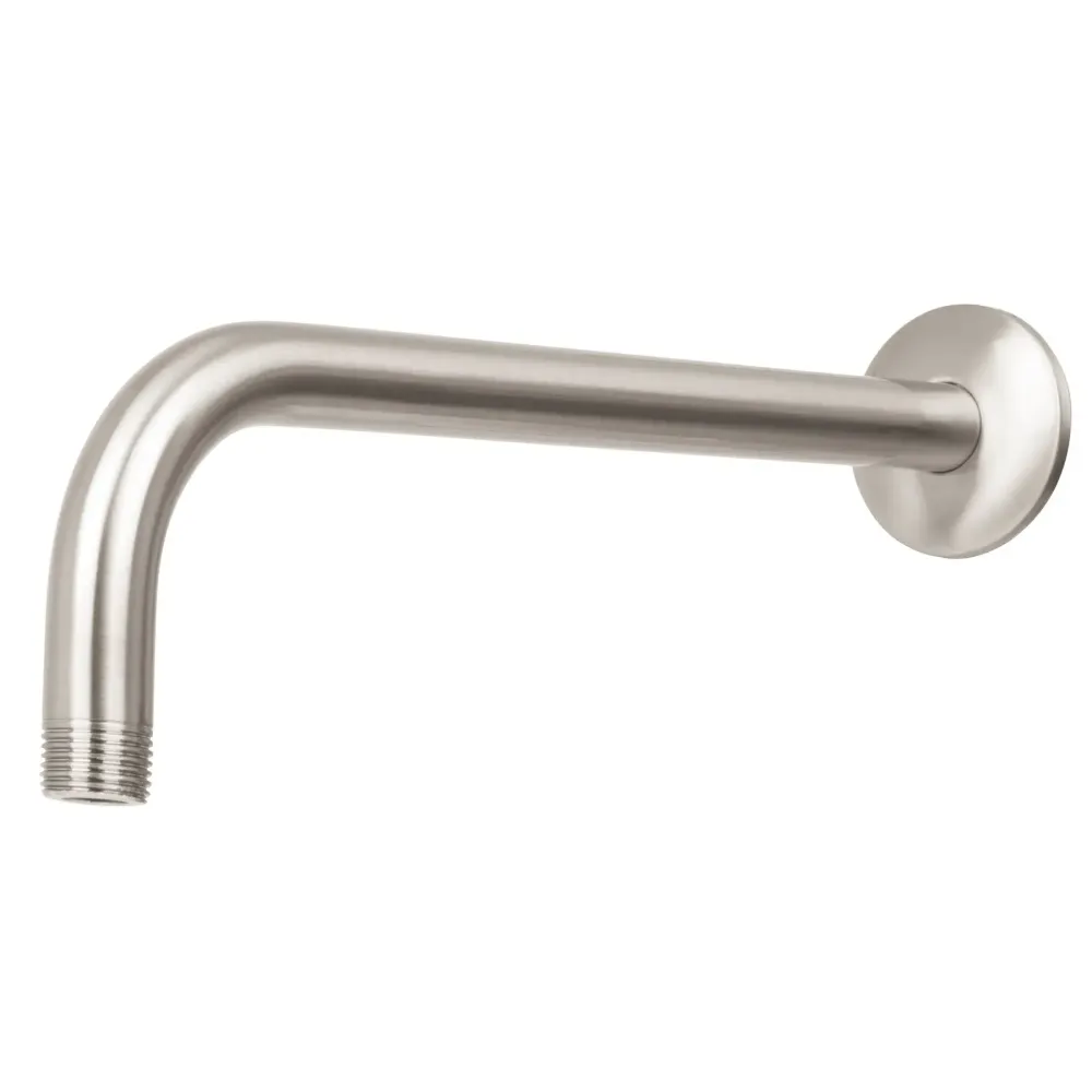 Alta Resistencia Clorada Brazo y chapetón de repuesto para regadera, 30 cm, satinado