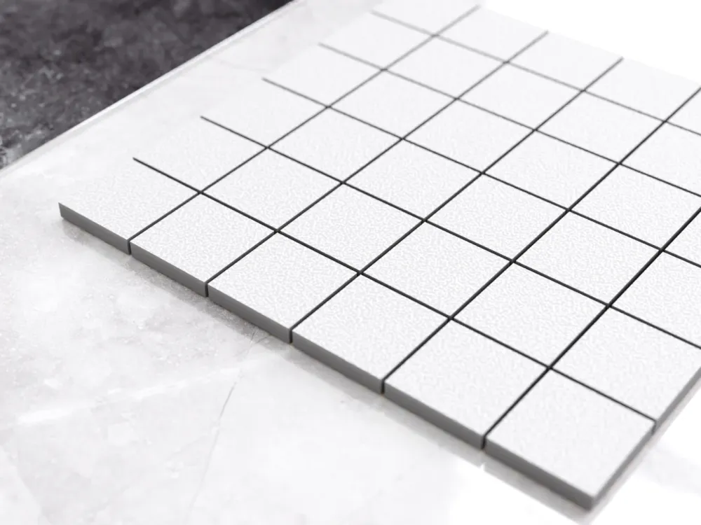 Profesional Certificado Mosaico gres su rete per bagno o cucina 30 cm x 30 cm - Big nieve cubes