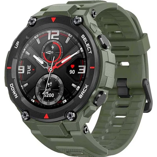 Quitamanchas Smartwacht Amazfit T-Rex Xiaomi 1,30" Bluetooth resistente al agua verde