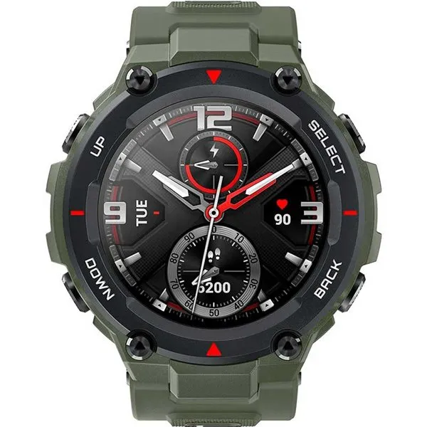 Quitamanchas Smartwacht Amazfit T-Rex Xiaomi 1,30" Bluetooth resistente al agua verde