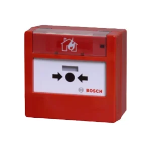 BOSCH F_FMC420RWGSRRD - Estación Mecánico LSN Direccionable / REARME / Montaje en Superficie / Rojo