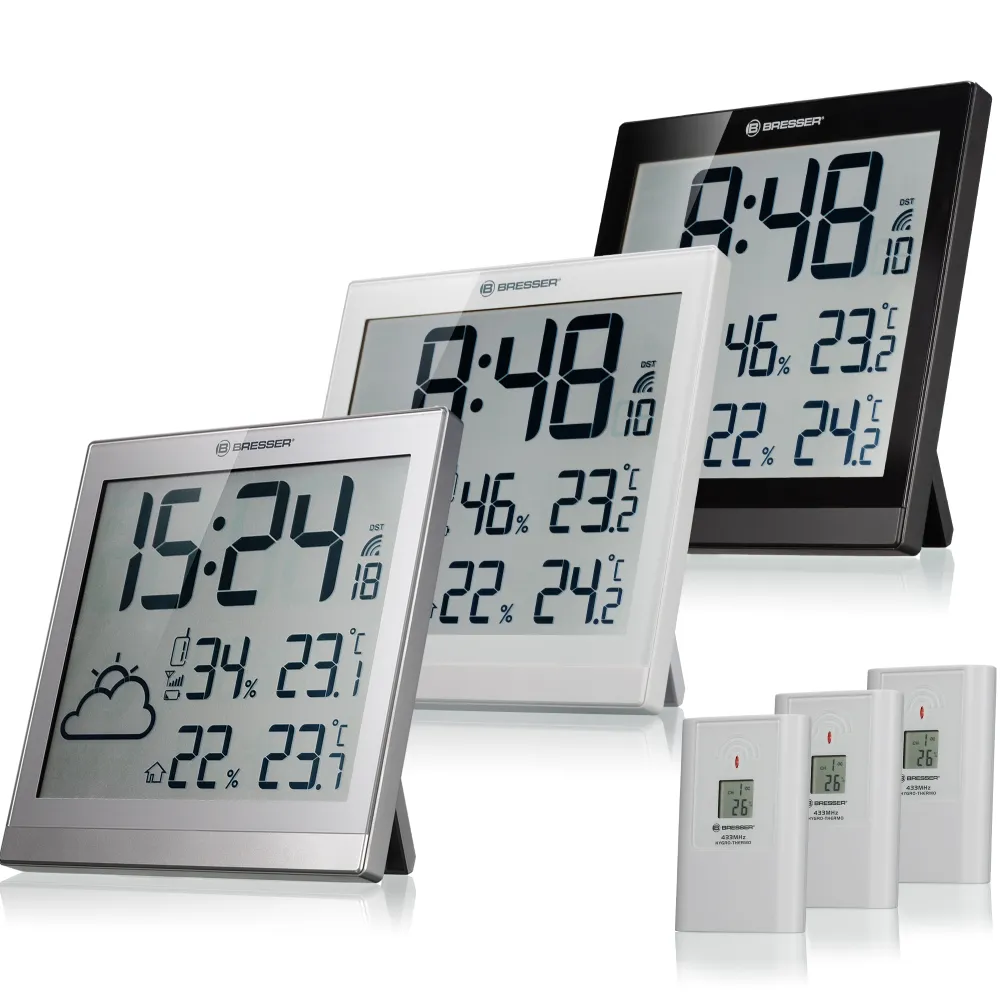 Termómetro de Exterior Climatemp JC LCD Clock Weather