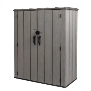 Armario exterior ultrarresistente LIFETIME 136x70x172 cm UV100 para Estanque de Jardín
