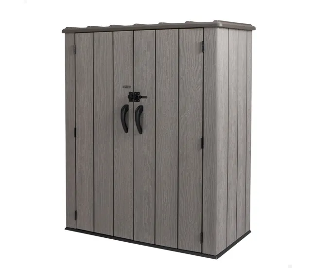 Armario exterior ultrarresistente LIFETIME 136x70x172 cm UV100 para Estanque de Jardín