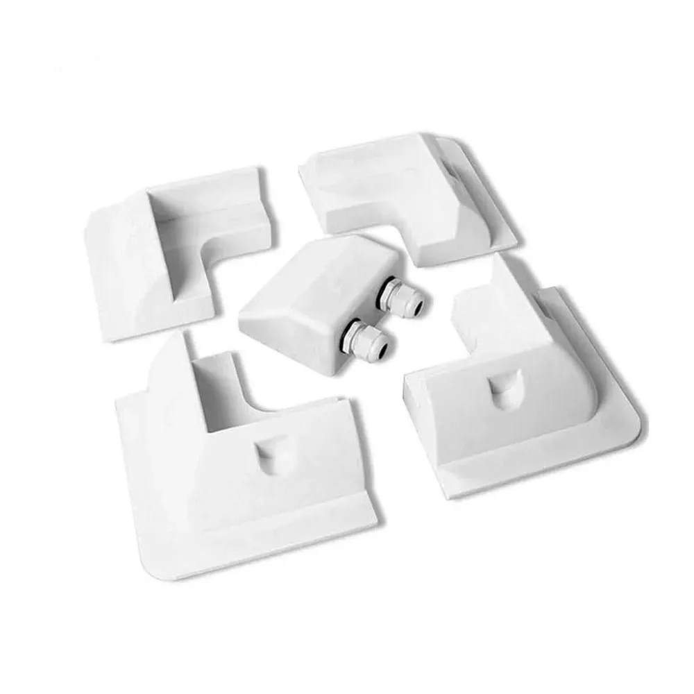 Celosí de Metal Estructura soporte en fibra ABS para panel solar para caravanas y barcos.