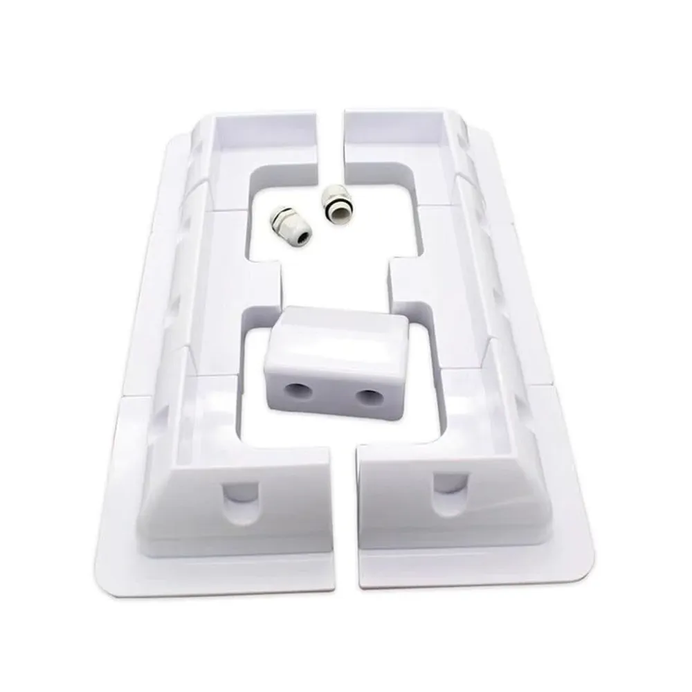 Celosí de Metal Estructura soporte en fibra ABS para panel solar para caravanas y barcos.