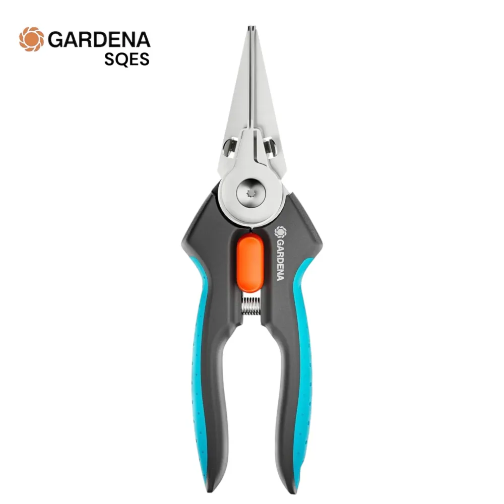 CISEAUX RÉCOLTE LÉGUMES FRUITS GRIPCUT GARDENA con Mango Antideslizante