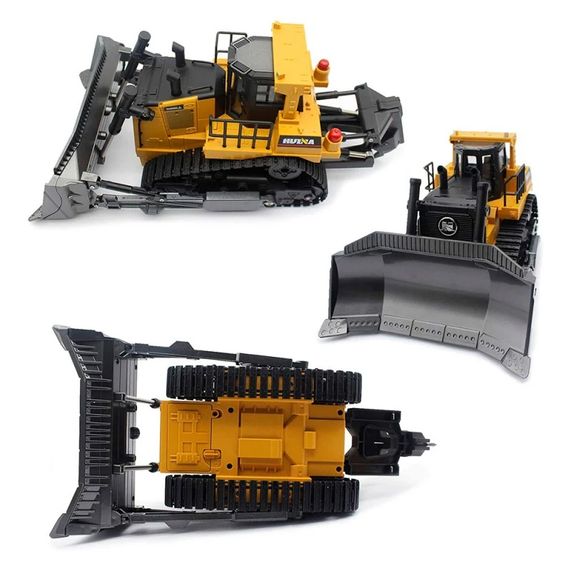 Huina 1554 Tractor Bulldozer Control Remoto Escala 1:16