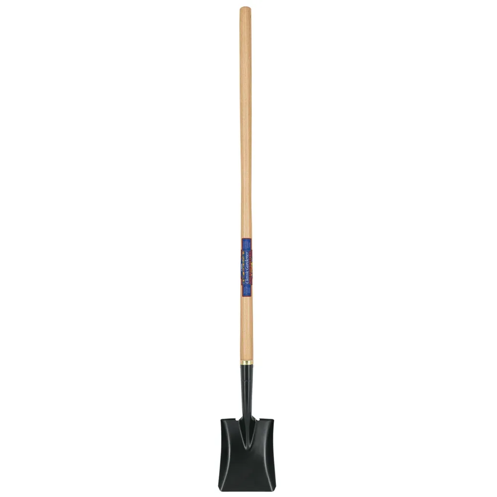 Pala cuadrada, Clásico Gardener, mango 45"