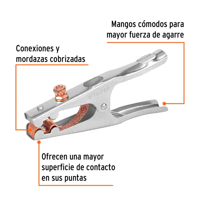 Pinza para tierra de 500 , 14235 truper pti500 para Huertos Elevados