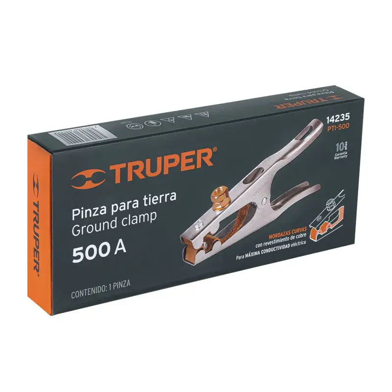 Pinza para tierra de 500 , 14235 truper pti500 para Huertos Elevados
