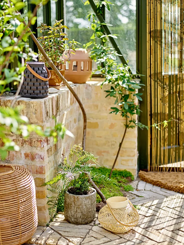 Alfombra de Exterior Premium Felpudo Bloomingville Cosmo, Naturaleza, Coco