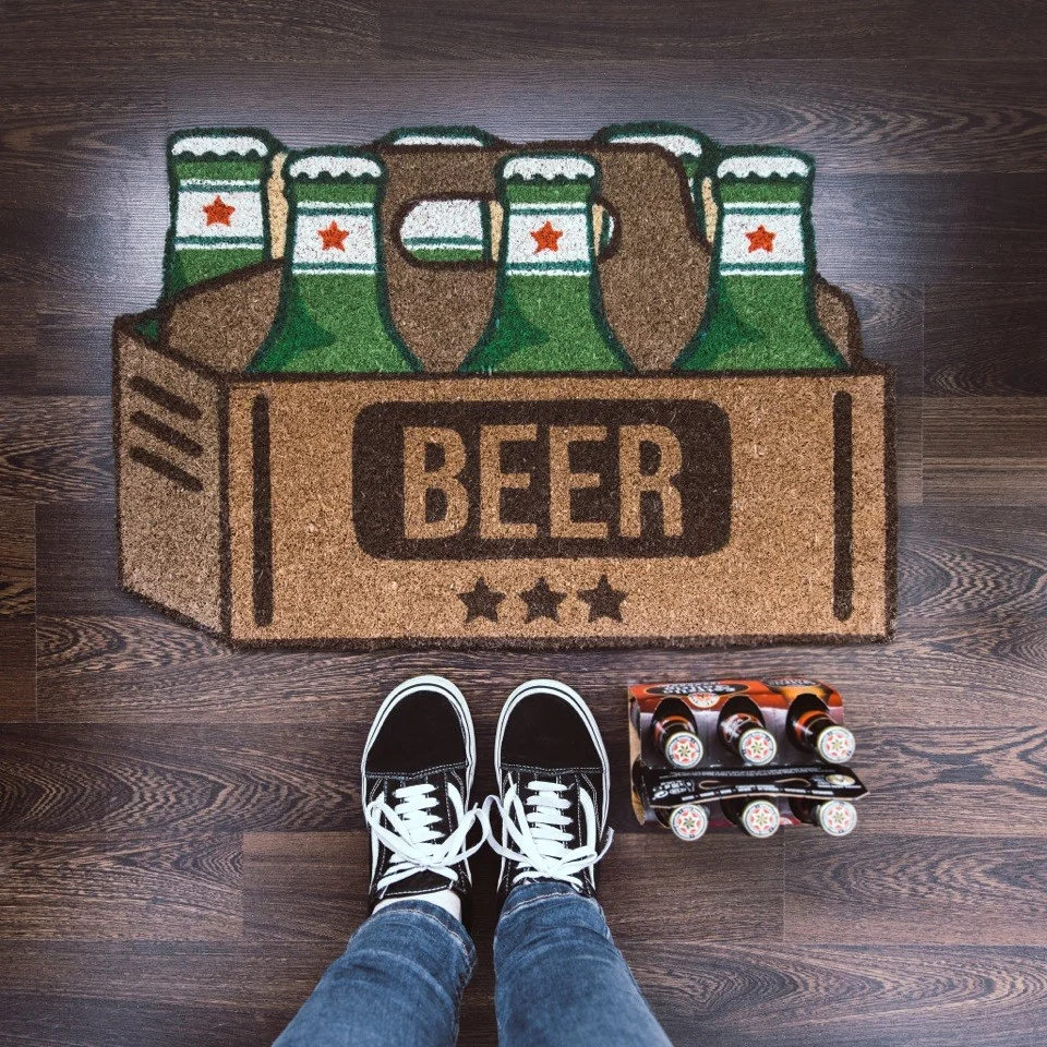 Felpudo "Cervezas" De varios colores
