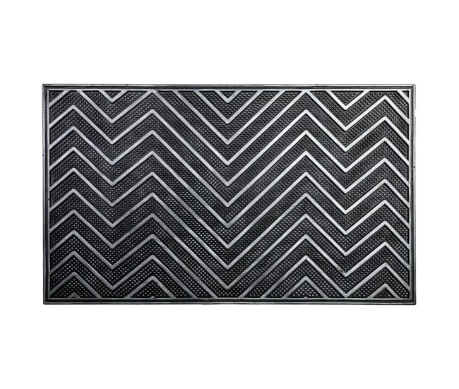 Felpudo de goma negro para Puerta Principal