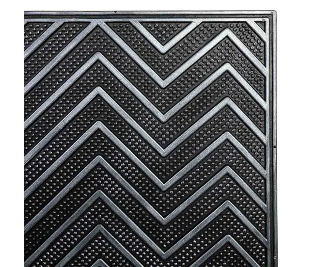 Felpudo de goma negro para Puerta Principal