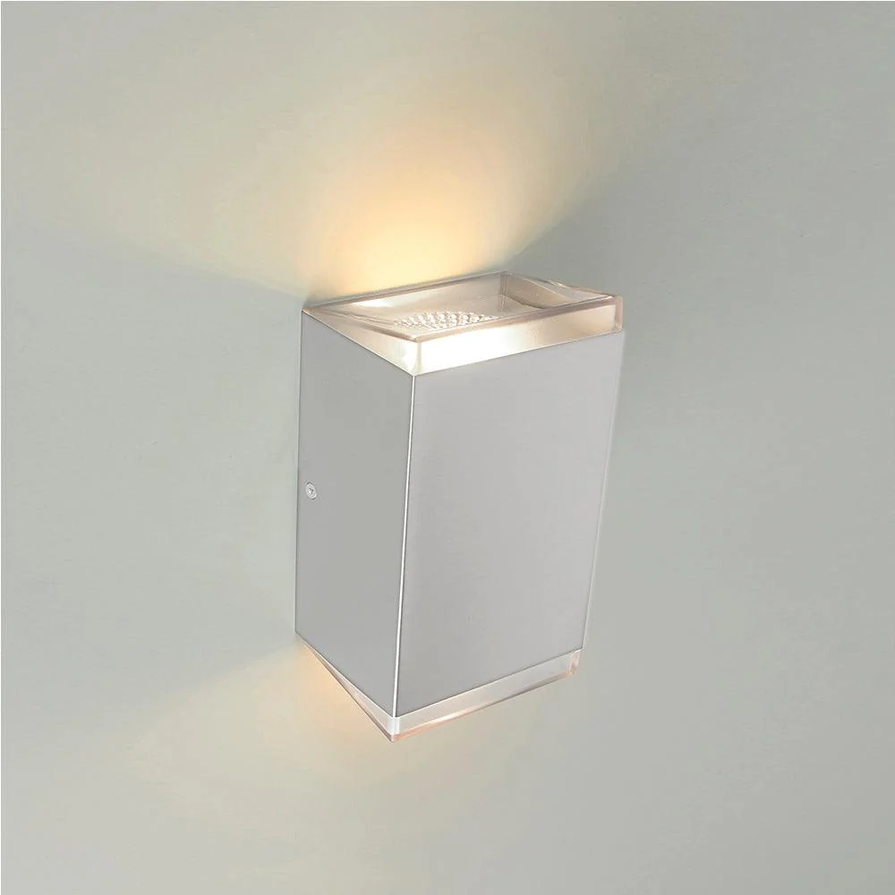 Lampara exterior muro | flavus cromado Tamaño 60x90 cm
