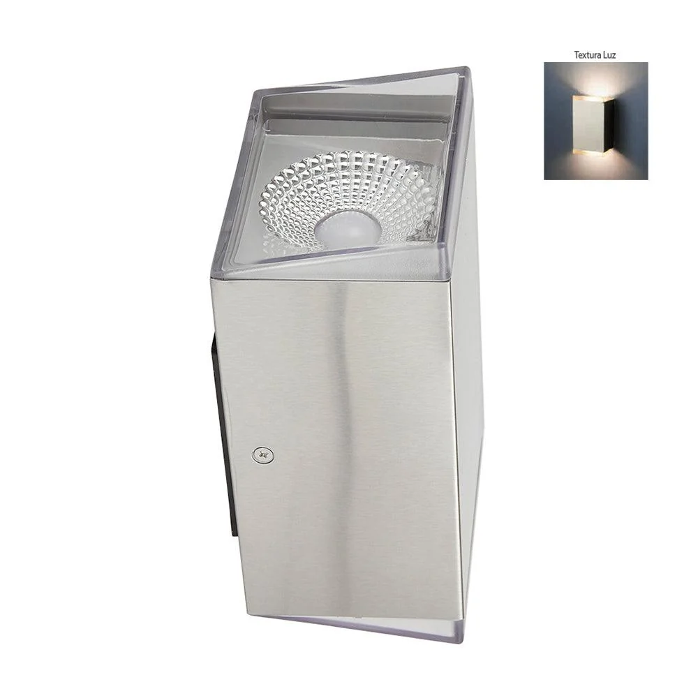Lampara exterior muro | flavus cromado Tamaño 60x90 cm