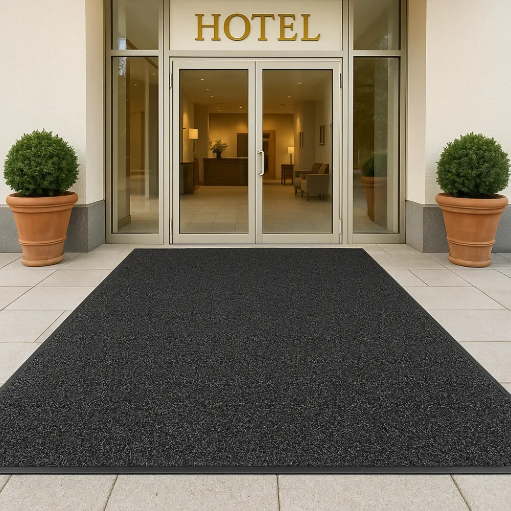 Tapete de Césped Artificial Felpudo Técnico Exterior Emco Clean-Off System Outdoor. Precio metro lineal. Vasto Rollo 2 met...