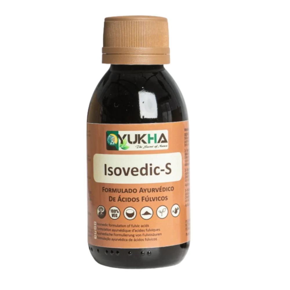 Abono Líquido para Isovedic - S Formulado ayurvédico de ácidos fúlvicos 125 mL