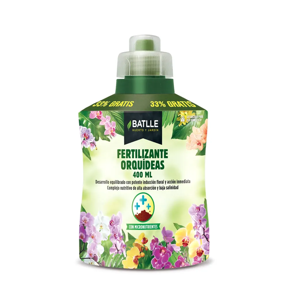 Abono Orgánico Premium Fertilizante orquideas batlle