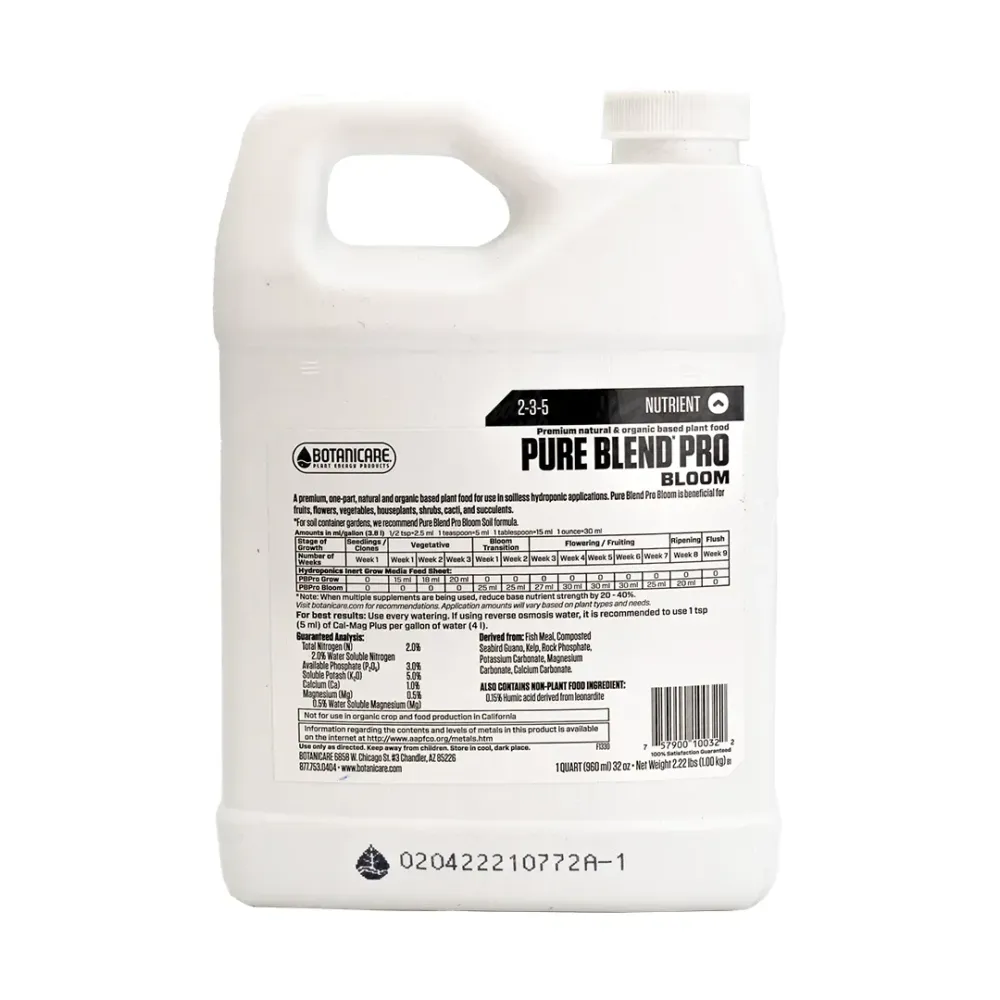 ÍNTEGRO BLEND PRO BLOOM | Botanicare - Base Floración Organica