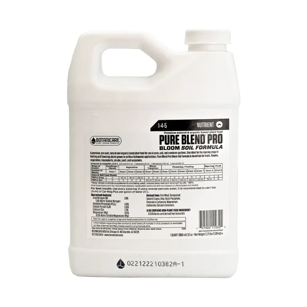 ÍNTEGRO BLEND PRO BLOOM SOIL | Botanicare - Base Para Floración