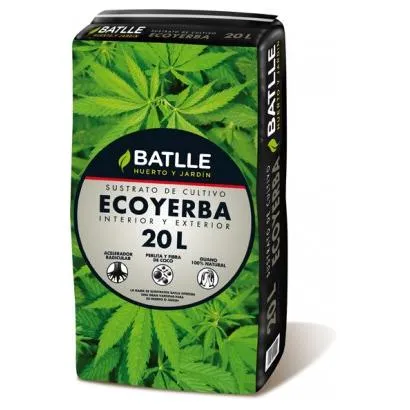 Sustrato Ecoyerba Batlle 20 l con Micorrizas