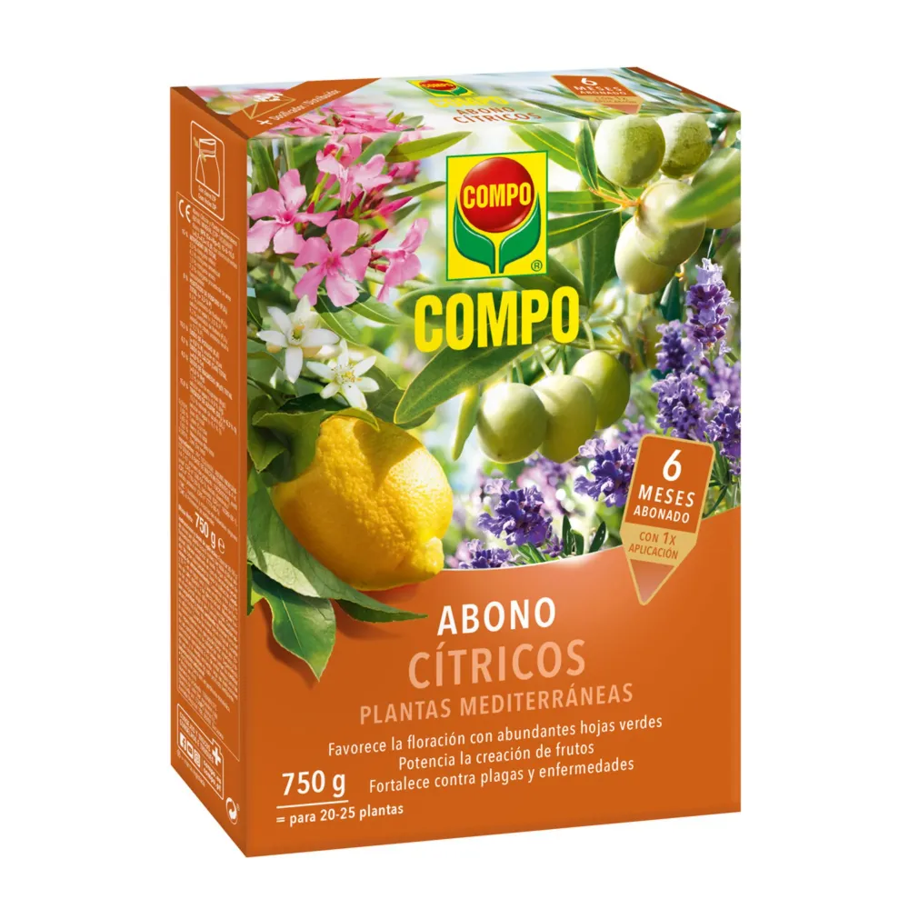 Abono cítricos 750g Compo con Certificación IPX8