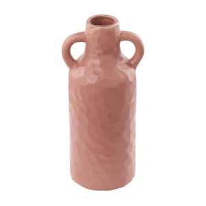 Bomba para Estanque Florero de porcelana rosa pastel 24 cm DRAMA
