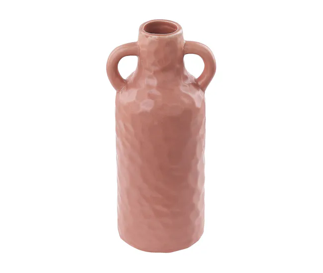 Bomba para Estanque Florero de porcelana rosa pastel 24 cm DRAMA