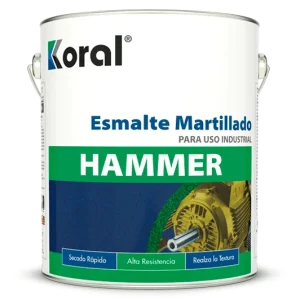 Esmalte koral martillado verde - Anypsa con Control de Flujo