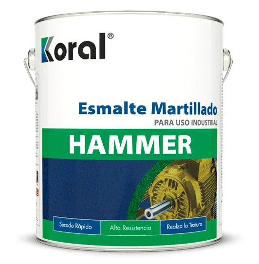 Esmalte koral martillado verde - Anypsa con Control de Flujo