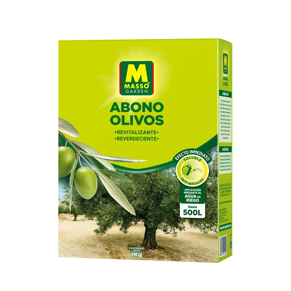 Fertilizante olivos masso con Certificación IPX8