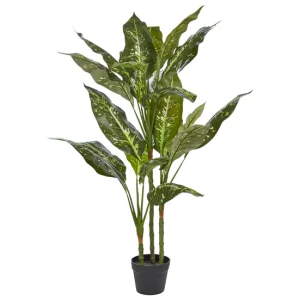 Kit de Oxigenación Planta artificial en maceta 110 cm DIEFFENBACHIA