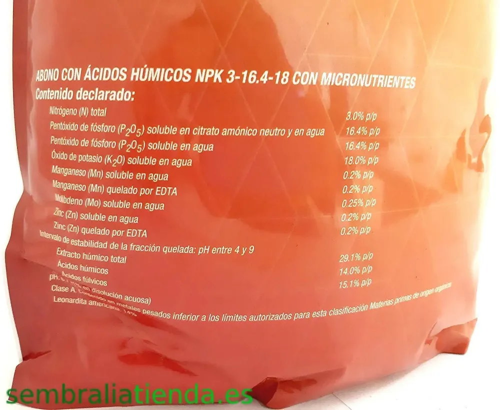 MISSYLK - Bioestimulante de uso agrícola NPK con Cable de 10m