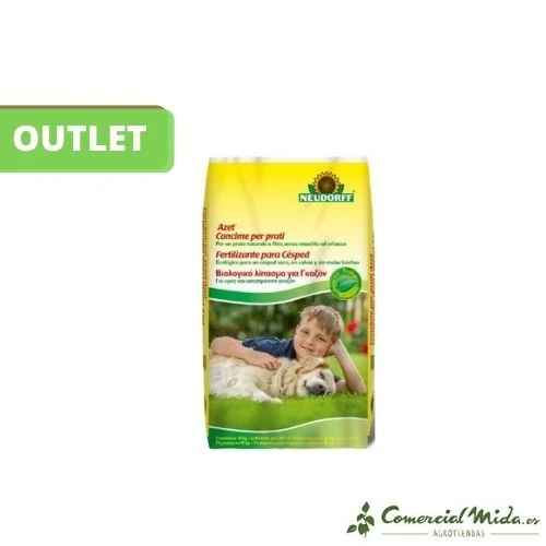 [OUTLET] Abono Granulado Ecológico NEUDORFF CÉSPED, 10kg para Estanque de Jardín