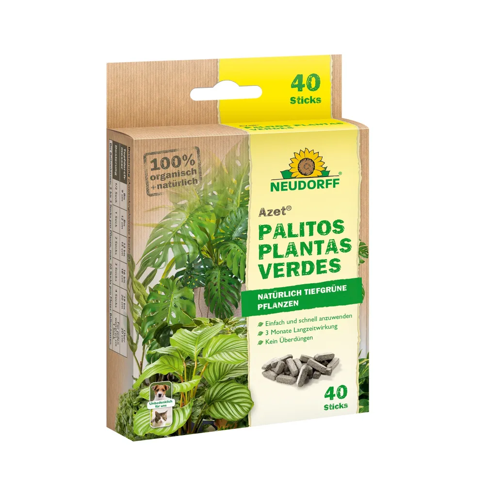 Palitos fertilizantes plantas verdes con 2 ños de Garantí