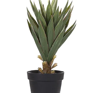 Planta artificial en maceta verde/negro 52 cm yucca Fácil Mantenimiento