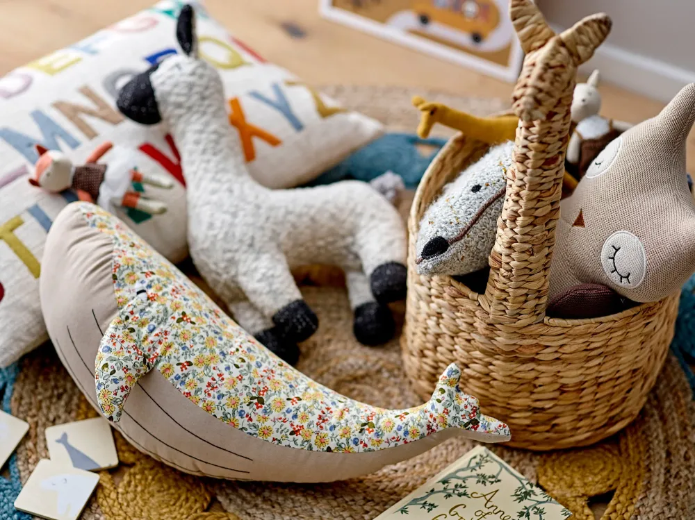 Bloomingville Peluches COMPACTO Hiep, Marrón, OEKO-TEX®Algodón