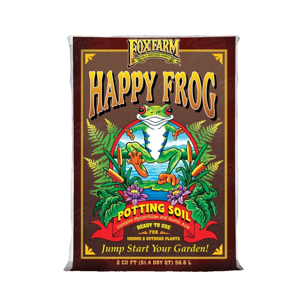 (PREORDEN ENERO 15) HAPPY FROG Tierra Para Cultivo Con Micorriza Y Ácidos Húmicos Incrementa El Crecimiento De Tus Plantas