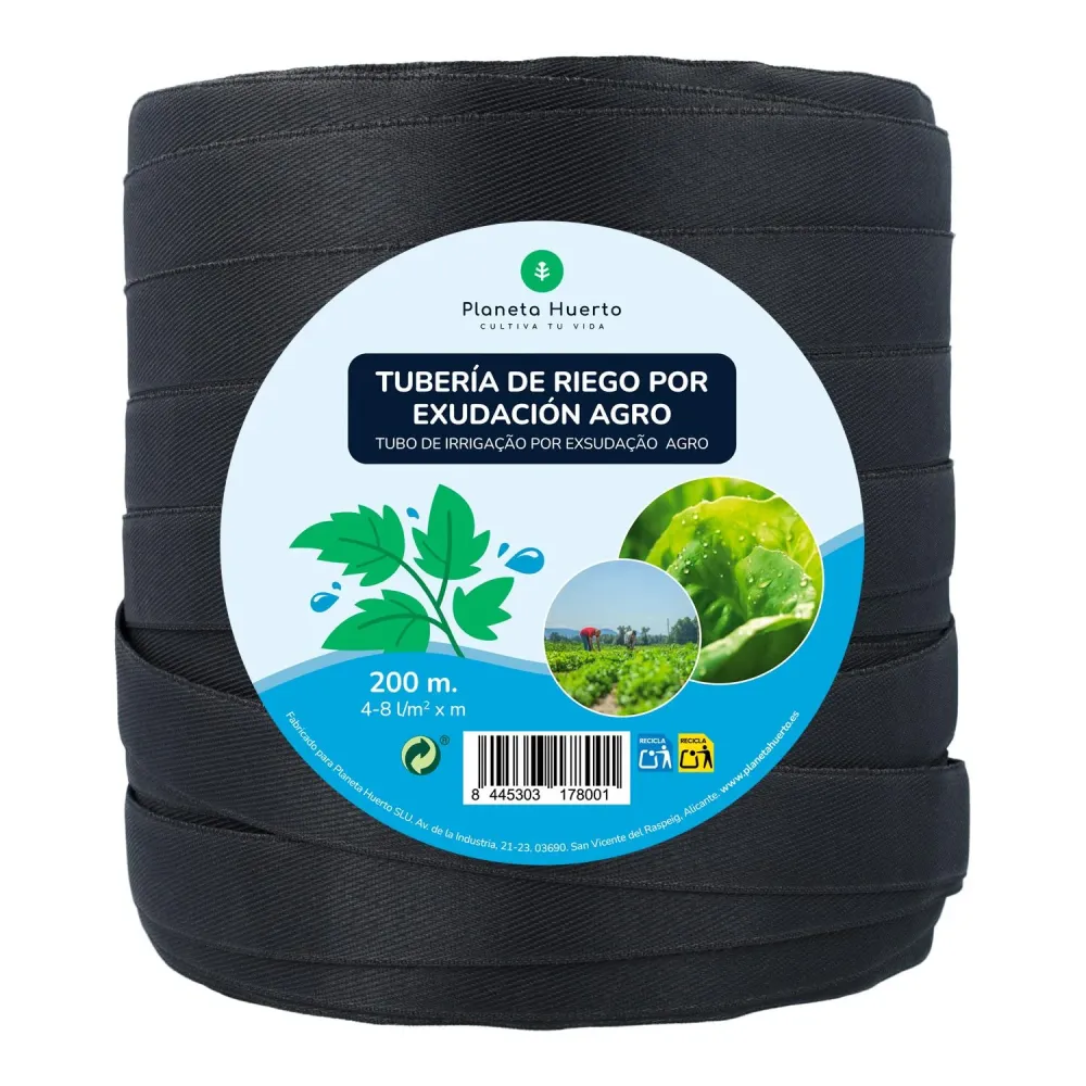 Rollo exudación Agro Planeta Huerto 200 m Apto para Cultivo Ecológico