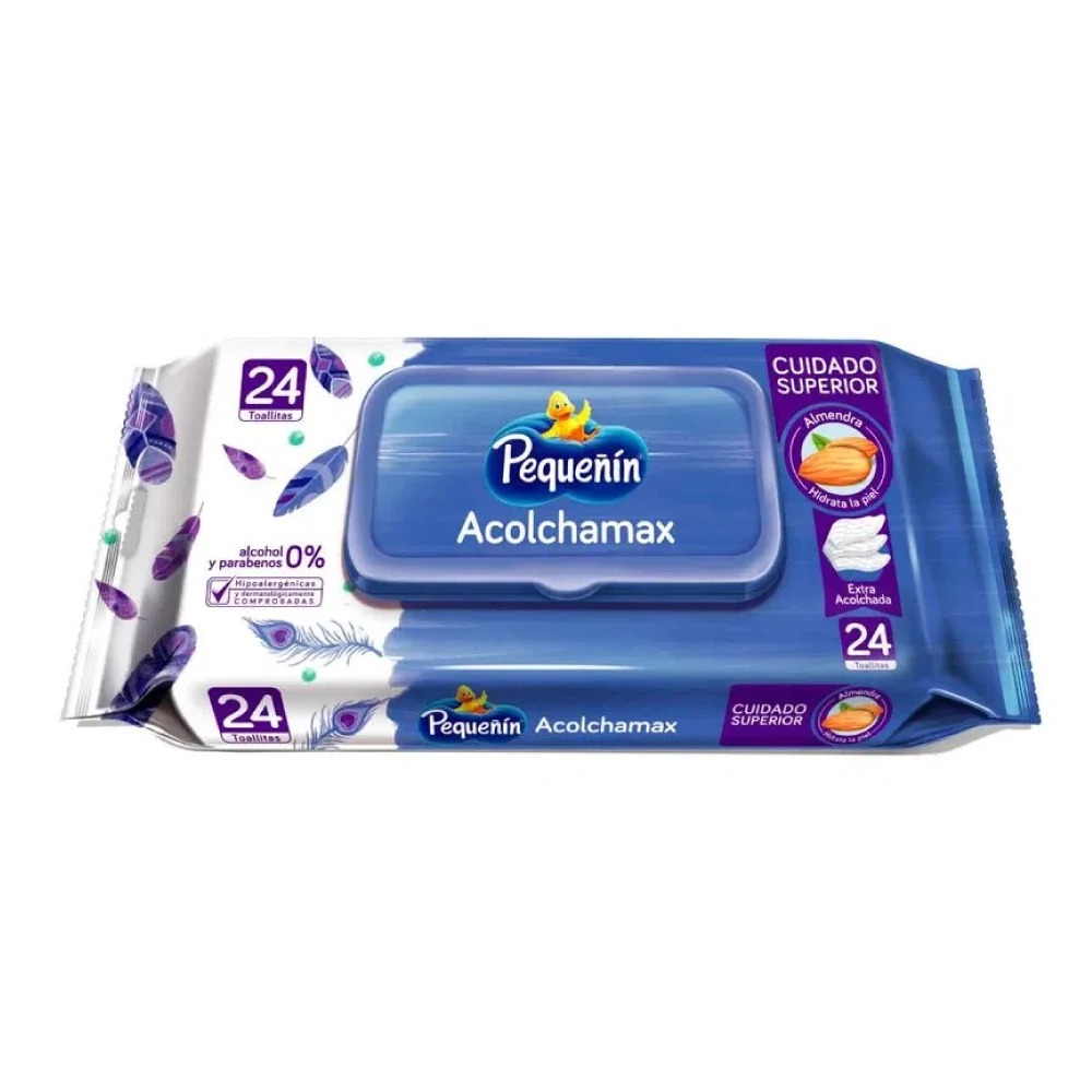 Toallas Humedas Acolchadas X24 Pequeñi en Saco de 20L