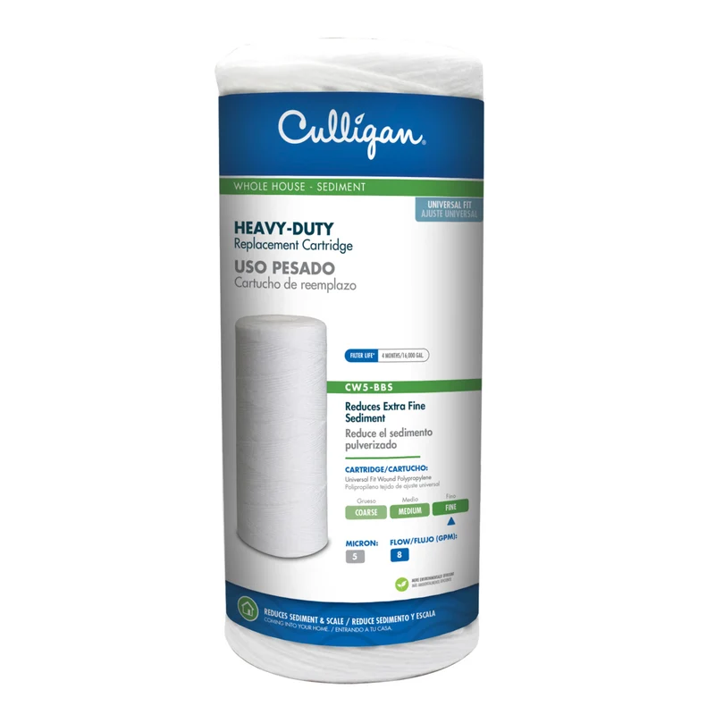 Culligan CW5-BBS Whole House Water Filter Cartridge HD-950A, 5 Micron - Open Box