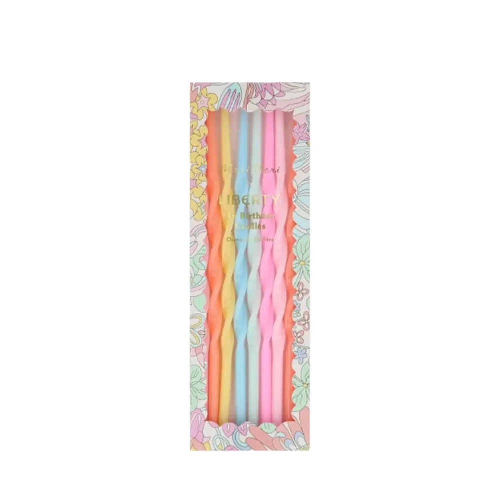 Alta Capacidad para Fiestas 16 Bougies Meri Meri x Liberty - Arc en ciel