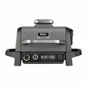 Alta Capacidad para Fiestas Freidora sin Aceite NINJA Woodfire Outdoor Grill Negro 2400 W