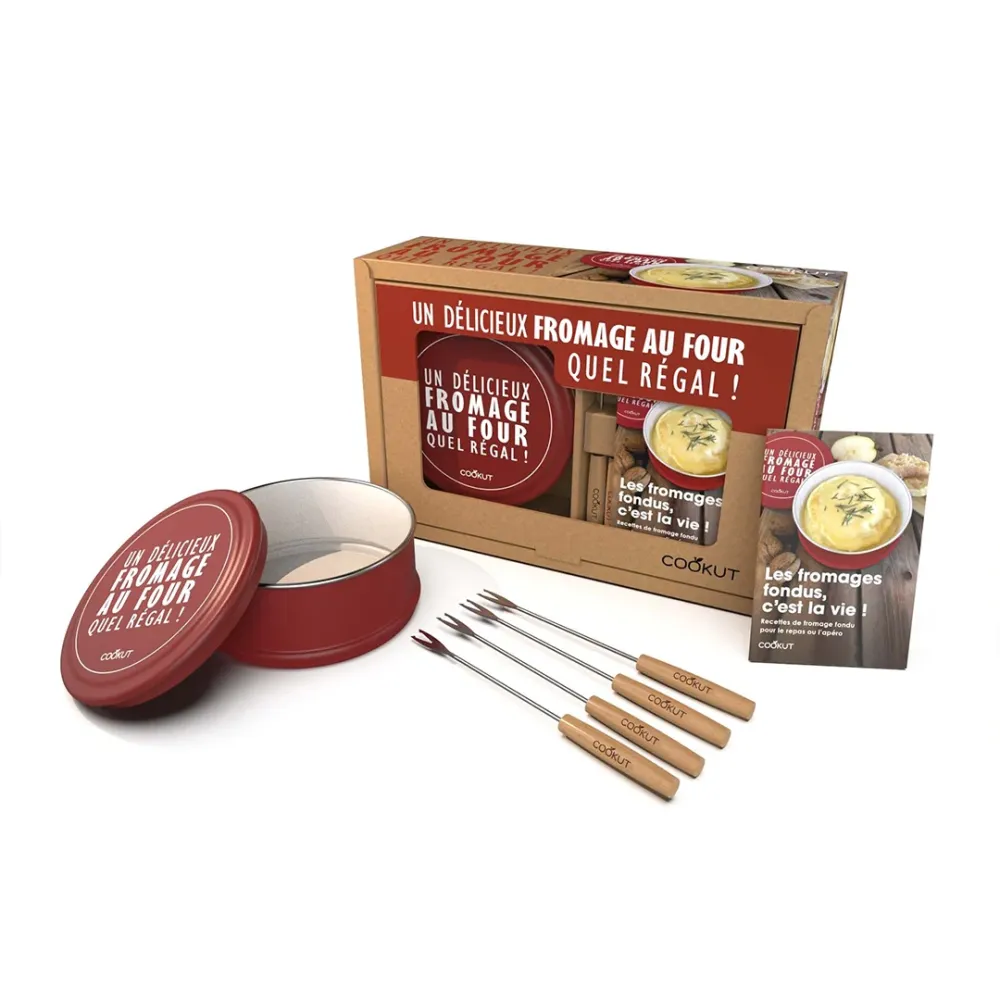 Certificado para Exteriores Cookut Coffret Cuiseur fromage au four - rouge